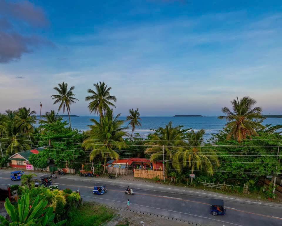 Beachfront view